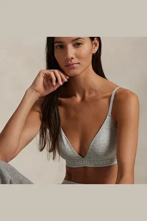 Ralph Lauren Bralette triangular con logotipo