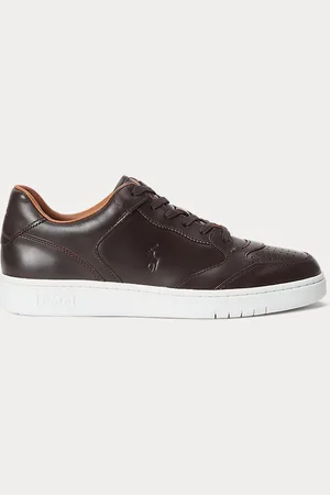 Ralph Lauren Deportiva Court de piel