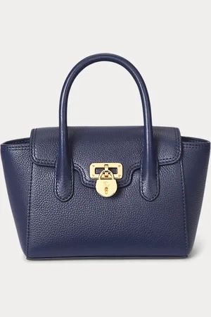 Ralph Lauren Bolso satchel Tanner pequeño de piel