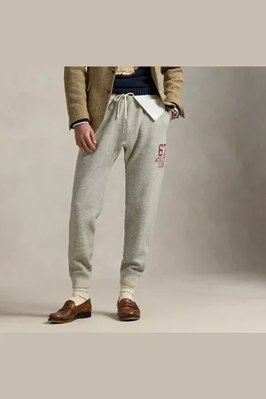 Ralph Lauren Joggers de felpa de rizo con gráfico
