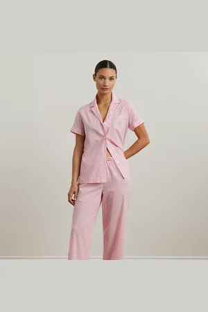 Ralph Lauren Pijama recortado con cuadros vichy
