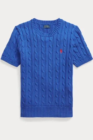 Ralph Lauren Jersey de algodón en punto de ochos