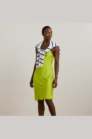 Ralph Lauren Vestido lencero de charmeuse ultraligero