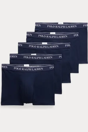 Ralph Lauren 5 bóxers clásicos de algodón elástico