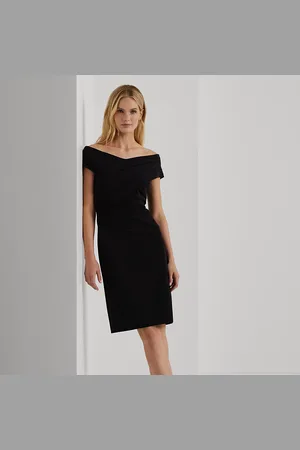 Ralph Lauren Vestido de cóctel de crepé