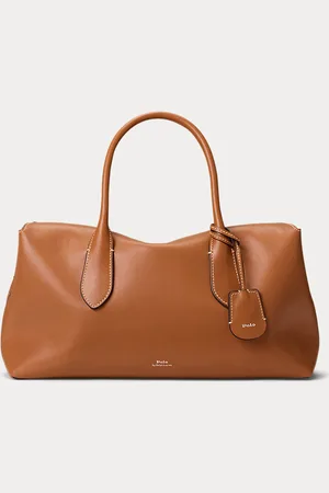 Ralph Lauren Bolso satchel Bellport de piel