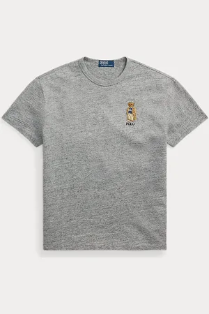 Ralph Lauren Camiseta de punto flameado con Polo Bear