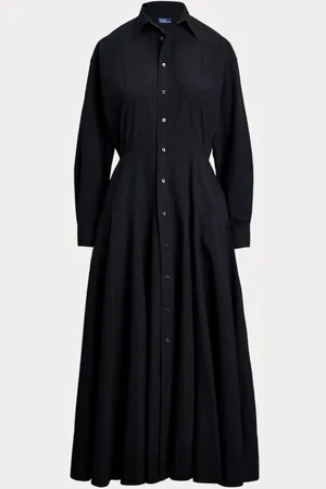 Ralph Lauren Vestido camisero de loneta de algodón