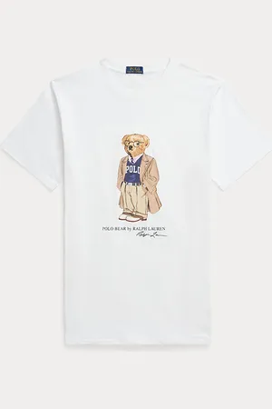 Ralph Lauren Tallas Grandes - Camiseta de punto jersey con Polo Bear