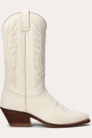 Ralph Lauren Bota de cowboy Chilton de ante