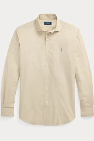 Ralph Lauren Camisa elástica Custom Fit de popelina