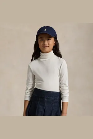 Ralph Lauren Jersey de cuello vuelto con algodón