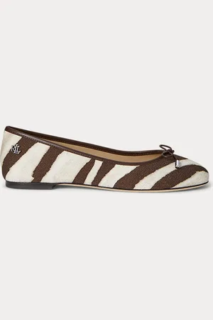 Ralph Lauren Zapato plano Jayna de loneta