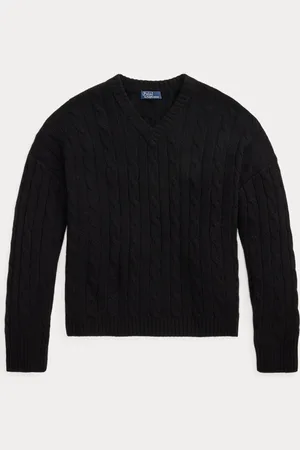 Ralph Lauren Jersey de cachemira en punto de ochos