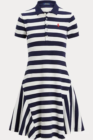 Ralph Lauren Vestido tipo polo ajustado y con vuelo