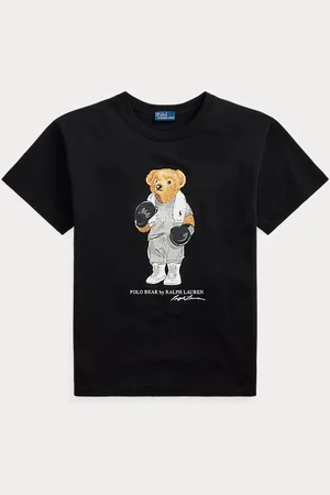 Ralph Lauren Camiseta de punto jersey con Polo Bear