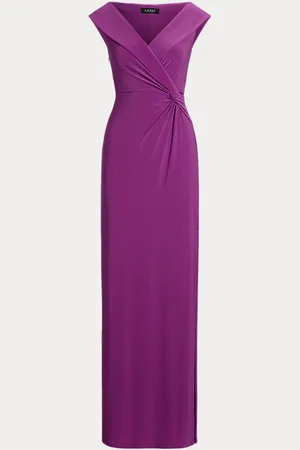 Ralph Lauren Tallas Pequeña - Vestido de noche de punto