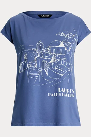Ralph Lauren Camiseta de punto jersey con gráfico