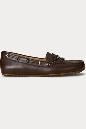 Ralph Lauren Mocasín Wylie de piel de napa