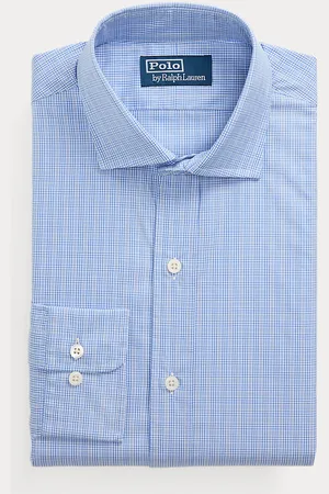 Ralph Lauren Camisa de popelina Custom Fit de cuadros
