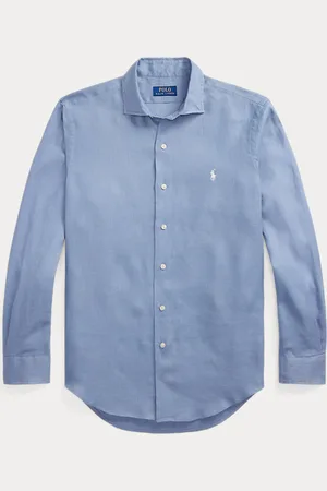 Ralph Lauren Camisa de lino Custom Fit