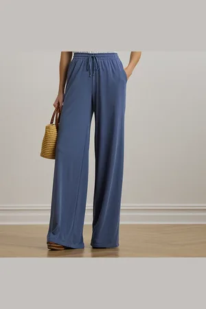 Ralph Lauren Pantalón de punto elástico con cordón