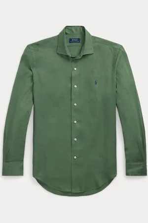 Ralph Lauren Camisa de lino Custom Fit