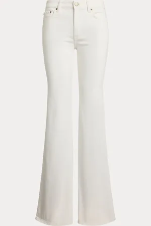 Ralph Lauren Jeans de tiro alto acampanados
