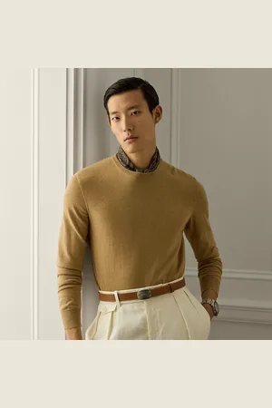Ralph Lauren Jersey de cachemira con cuello redondo
