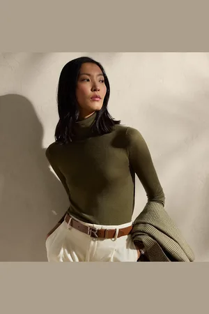 Ralph Lauren Suéter de cachemira con cuello vuelto