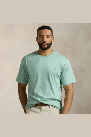 Ralph Lauren Tallas Grandes - Camiseta de algodón de cuello redondo