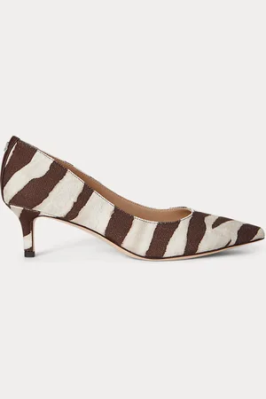 Ralph Lauren Zapato de salón Adrienne efecto cebra