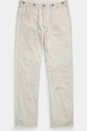 Ralph Lauren Pantalón de carpintero con remiendos