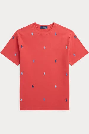 Ralph Lauren Camiseta de piqué de algodón con caballo