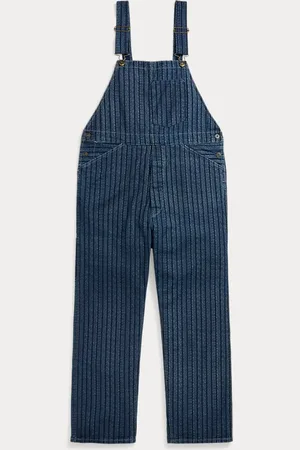 Ralph Lauren Peto de sarga con rayas en índigo
