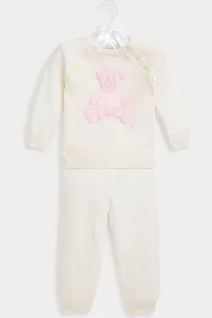 Ralph Lauren Jersey y pantalón de cachemira