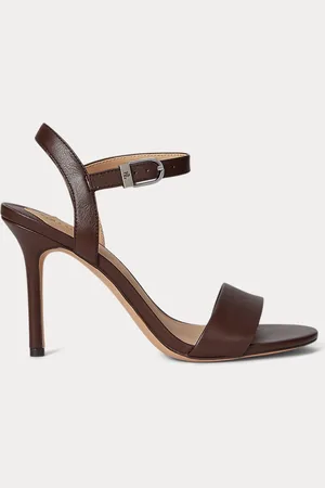 Ralph Lauren Sandalia Gwen de piel de napa