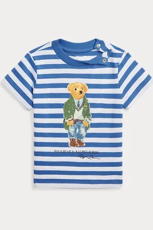 Ralph Lauren Camiseta de punto jersey con Polo Bear