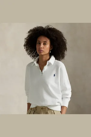 Ralph Lauren Jersey de felpa ligera con cremallera