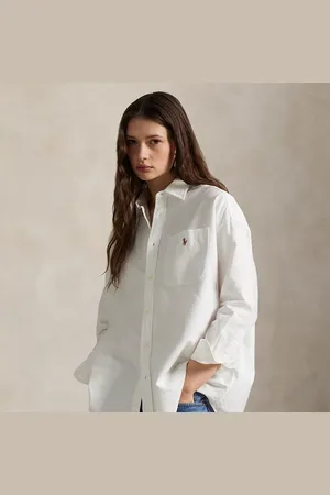 Ralph Lauren Camisa Big de oxford de algodón