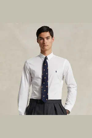 Ralph Lauren Camisa elástica de popelina Slim Fit