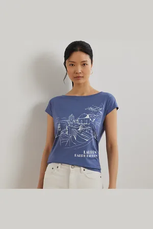 Ralph Lauren Camiseta de punto jersey con gráfico