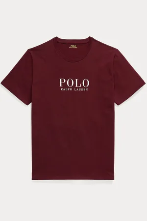 Ralph Lauren Camisón de punto de algodón con logotipo