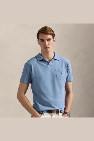 Ralph Lauren Polo de algodón y lino Standard Fit