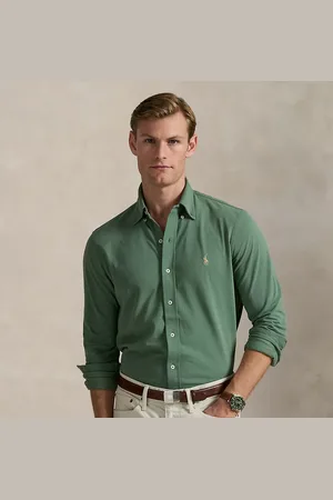 Ralph Lauren Camisa de piqué ultraligero