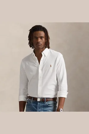 Ralph Lauren Camisa oxford de punto