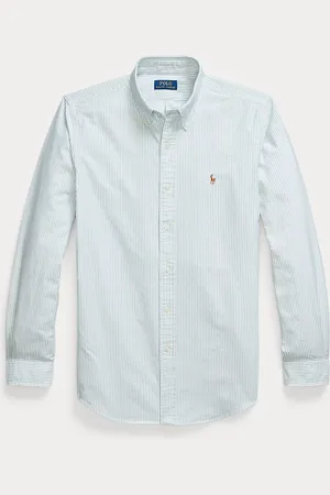 Ralph Lauren Camisa oxford de rayas Custom Fit