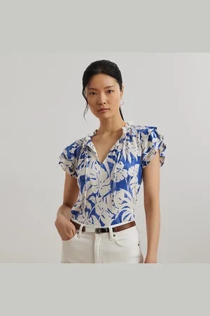Ralph Lauren Top de punto estampado con lazo