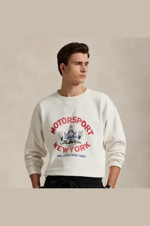 Ralph Lauren Sudadera de felpa con gráfico vintage