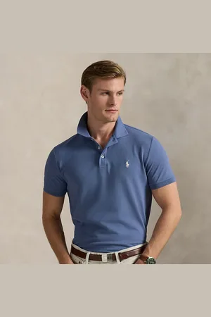 Ralph Lauren Polo de piqué elástico Custom Slim Fit